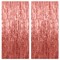 StaticPoster; 2 Pack Rose Gold Backdrop Birthday Decorations Foil Curtain Bachelorette Party Decor Rose Gold Decor Party Streamers Groovy Birthday Decorations Backdrop; Category:Party Decorations; Image:2